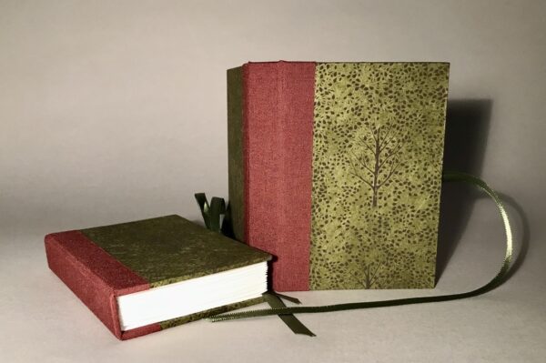Nepali Lokta handmade 'tree' paper covered book