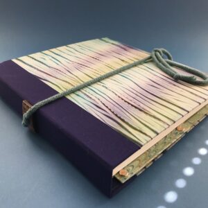 Journal - Clamshell Fabric Hand-bound Hardcover by Studio Artisaan - Bezel  & Kiln