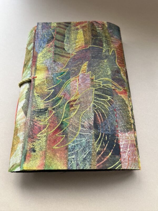 'Black Shuck', A5 long-stitch bound journal