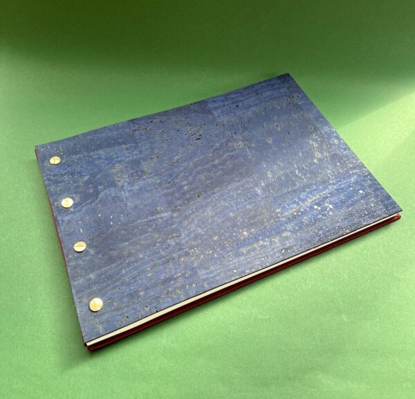 Elegant vegan-leather sketchbook